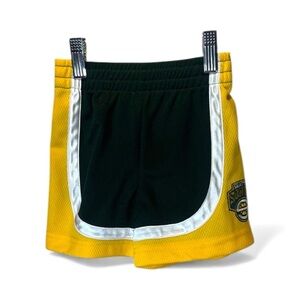 NBA Seattle SuperSonics Baby Basketball Shorts Size 2T Green Yellow